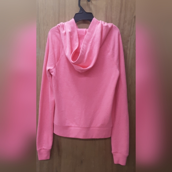 PINK Victoria's Secret Bright Pink Hoodie. Size XS. - Picture 2 of 4